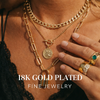 18K Gold Plated Fine Jewelry