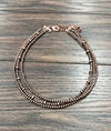 Handmade 17" Copper Navajo Bead Necklace