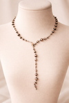 Handmade Lariat Copper Navajo Bead Necklace