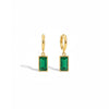 18K Gold Emerald Serpent Set